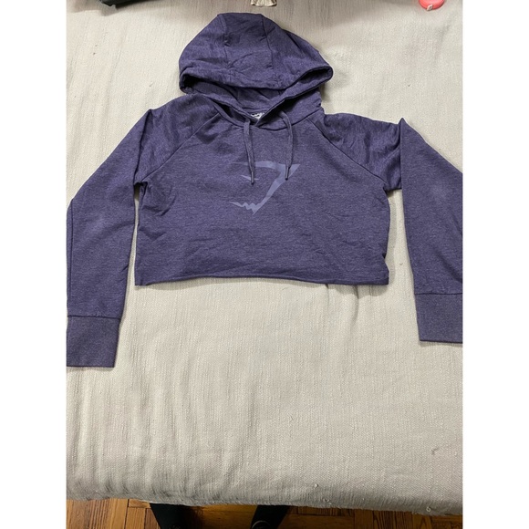 Gym Shark Cropped Sweater - Picture 1 of 4